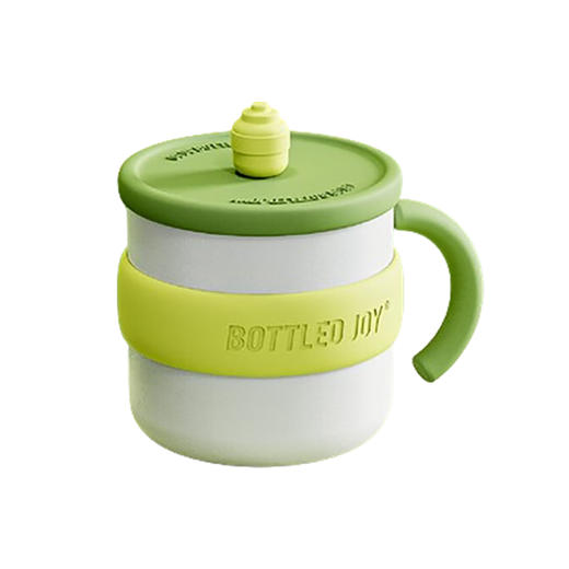 吨吨D33带盖保温杯316不锈钢杯子450ml 商品图8