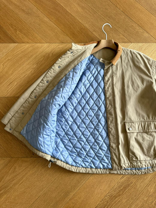 精品好货推荐老客户-bar灯芯绒小领夹棉棉衣外套【清仓不退不换=无法接受不要拍。 商品图8