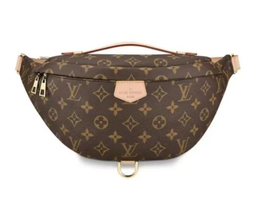 LOUIS VUITTON Bumbag 经典老花百搭潮酷便携 帆布 胸包腰包 常规 女款 棕色 商品图0