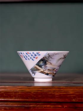 一儒堂书卷山水踏歌行单杯