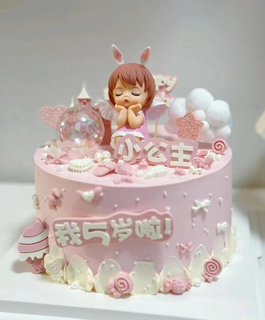 女宝蛋糕翻糖款 商品图0