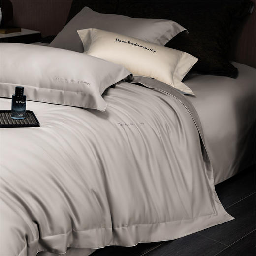 【门店经典款天丝磨毛升级款】80支天丝棉磨毛四件套 丝滑柔软升温磨毛套件 商品图12