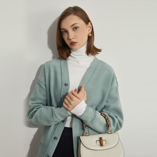 【大牌专柜同款】男女同款秋冬新款太空版发热排湿七级防风开衫 休闲时尚防风防水保暖外套 商品图3