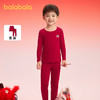 巴拉巴拉儿童保暖内衣套装蛇年男童秋衣秋裤发热本命年红色睡衣潮 商品缩略图1