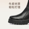 信诺羊毛靴子真皮厚底短靴女2024新款冬季加绒加厚棉鞋保暖雪地靴M523-2Y 商品缩略图1