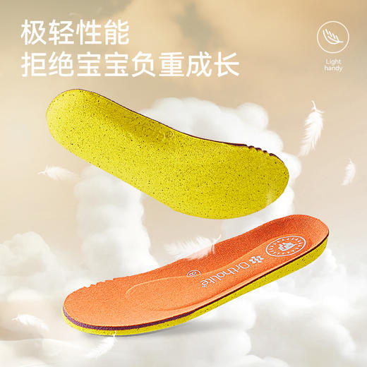 泰兰尼斯ortholite鞋垫秋季新款儿童透气缓震男宝宝赤足鞋垫女童 商品图4
