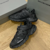 Balenciaga巴黎世家 Track 1.0 网布 圆头系带 运动休闲 减震防滑耐磨包裹性平衡 低帮 老爹鞋 银黑/黑色 商品缩略图7