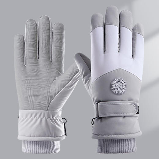 【加绒加厚！多功能手套】滑雪手套冬季触屏摩托车加绒保暖加厚骑行防水防风寒防滑户外防雨。ry 商品图6