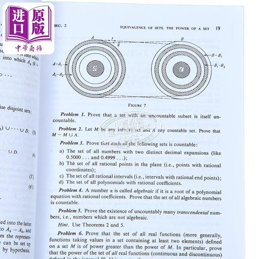 【中商原版】实分析入门 修订版 英文原版 Introductory Real Analysis Revised A N Kolmogorov 商品图2