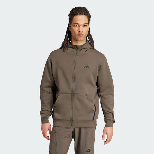 Adidas阿迪达斯男针织潮流时尚舒适运动休闲夹克 IY1133 商品图0