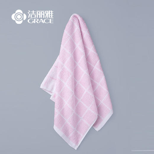 洁丽雅（Grace）新疆长绒棉抗菌毛巾礼盒单条装W2192 商品图3