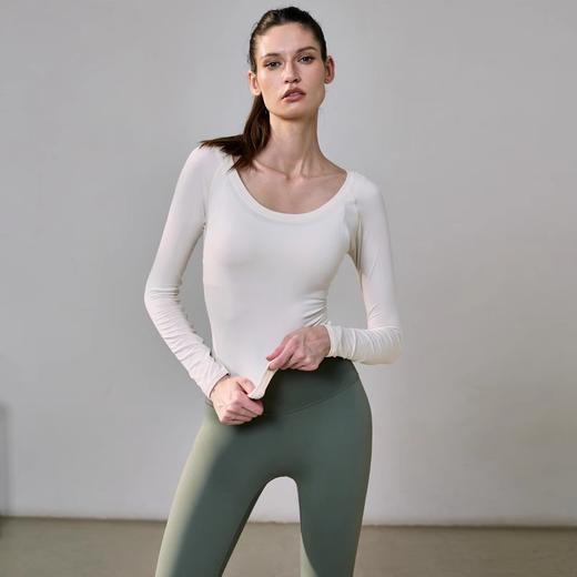 跃牌【周游世界系列】远红外发热运动长袖收腰抽褶运动服TP0808 商品图1