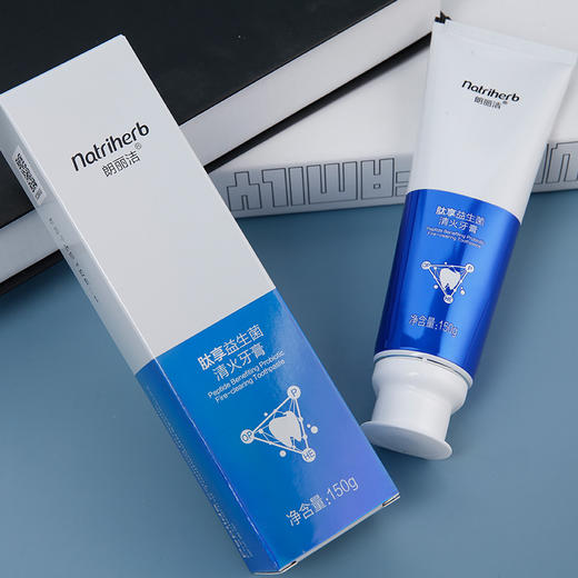 0593【国企严选，山海食材】朗丽洁肽享益生菌清火牙膏 商品图3