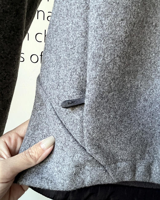 THS 10.28-限时 鸟家GAMASL男士软壳风帽拉链羊毛混纺外套 2色 AF1006 商品图10