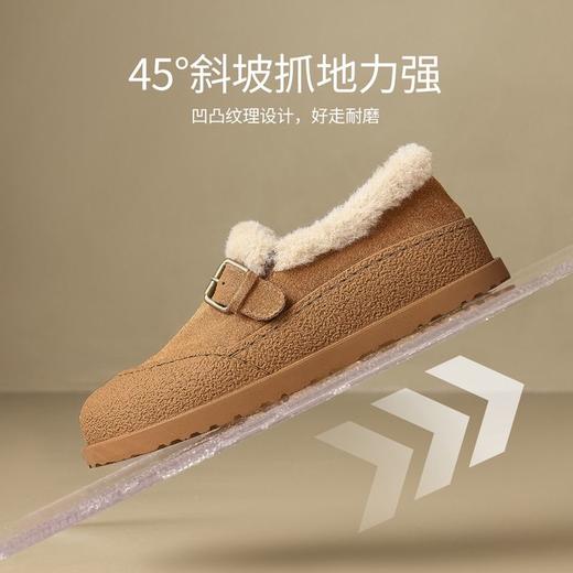 ZHR则则加绒保暖勃肯鞋2024冬季新款ins百搭防寒鞋女软底棉鞋女鞋 商品图4