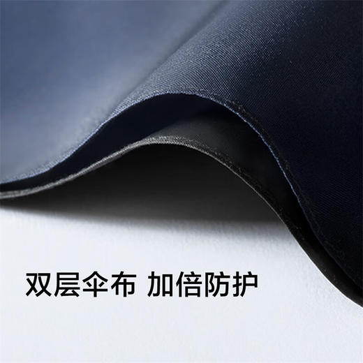 蕉下 双层小黑伞系列三折伞  桃捻 商品图3