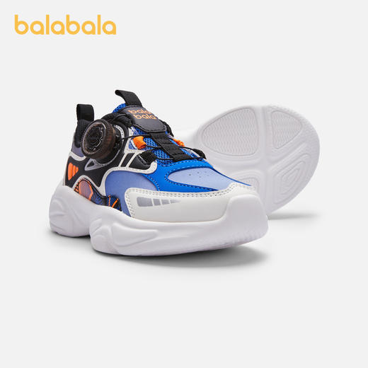 巴拉巴拉童鞋儿童运动鞋男童老爹鞋2025春旋转扣防滑潮鞋子拜年鞋 商品图1