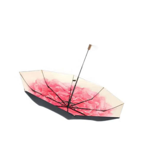 蕉下 双层小黑伞系列三折伞 洛荷 商品图2