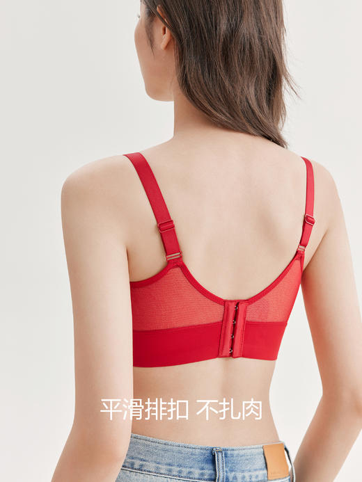 美季美优S丝绒系列水晶杯文胸 商品图4