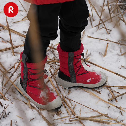芬兰reima2024冬季新款男女儿童大童拒水防滑抓绒保暖雪地靴 商品图3