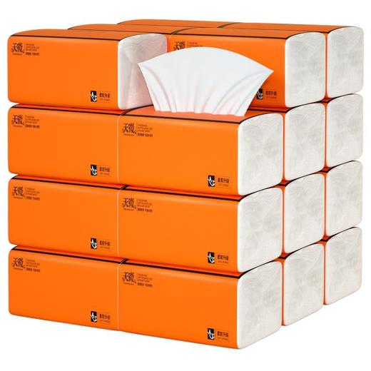 厂家直销 家庭必囤 整箱家用大尺寸卫生纸 纸巾抽纸实惠装面巾纸面巾纸 商品图4