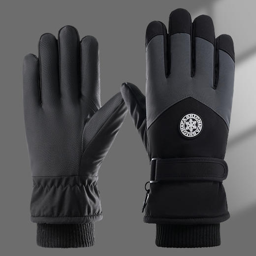 【加绒加厚！多功能手套】滑雪手套冬季触屏摩托车加绒保暖加厚骑行防水防风寒防滑户外防雨。ry 商品图5