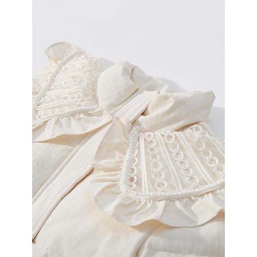 笛莎Deesha 童装女童羽绒服2024冬季新款香风甜美羽绒服 商品图3