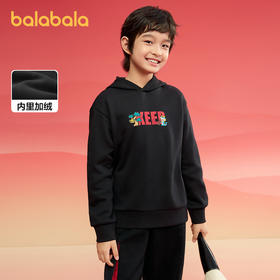 巴拉巴拉童装儿童卫衣女童男童2025时尚春秋装宽松保暖中小童上衣