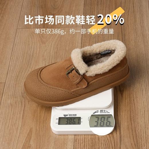 ZHR则则加绒保暖勃肯鞋2024冬季新款ins百搭防寒鞋女软底棉鞋女鞋 商品图5