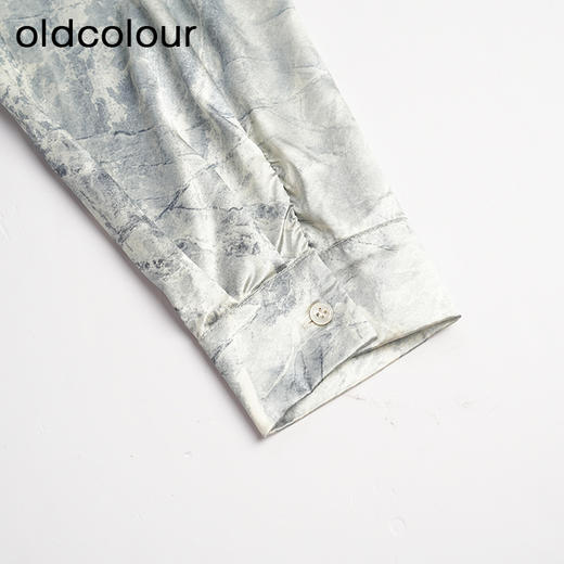 oldcolour春秋款高级感气质百搭简约休闲长袖衬衫女DO11013649 商品图4