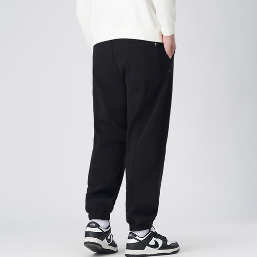 【加绒】【新款DMH】大依优型大码加绒裤休闲裤收脚口束脚加肥加大男卫裤简约百搭潮款胖子 商品图4