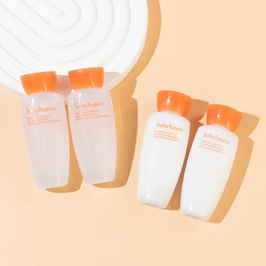 【专柜小样】韩国 SULWHASOO雪花秀 爽肤水/乳液 套装 (15ml+15ml) 商品图2