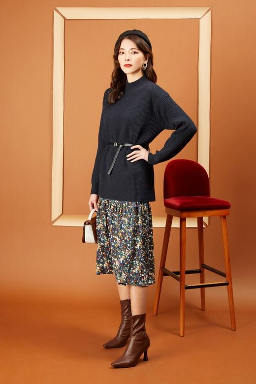 amadella 针织印花半裙套装 10911 商品图0