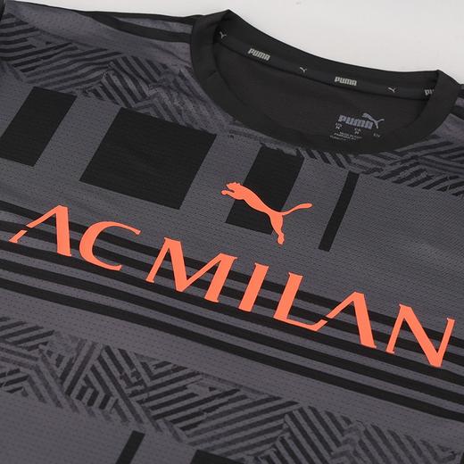 PUMA/彪马AC米兰赛前足球运动热身短袖T恤成人男765053-04 商品图2