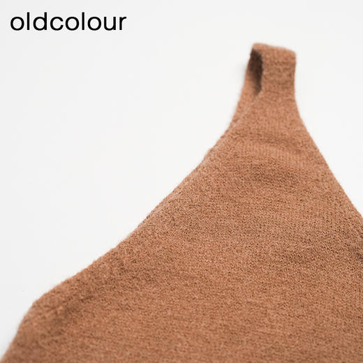 oldcolour春秋款气质宽松显瘦吊带针织连衣裙女DM39106158 商品图3