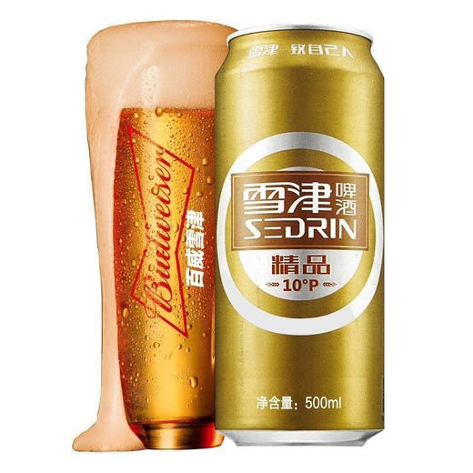 雪津精品 10度 500ML1*12 纸箱听装【LY】 商品图0