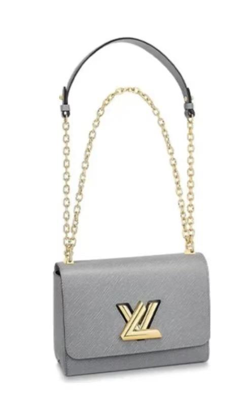 LOUIS VUITTON twist 可拆卸可调节肩带链条Epi皮 扭扭包单肩包斜挎包 中号 女款 商品图0