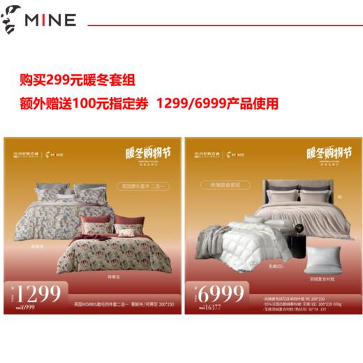 【暖冬购物节】寐MINE  CASA 299元羊毛被超值套组 商品图1