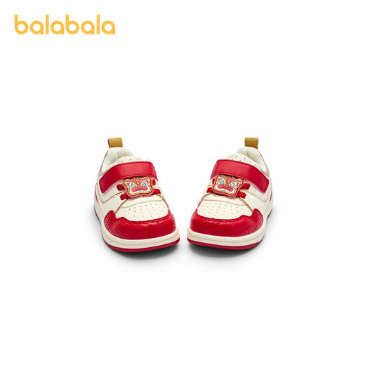 巴拉巴拉童鞋儿童板鞋学步鞋男童女童运动鞋小白鞋2025新潮拜年鞋 商品图4