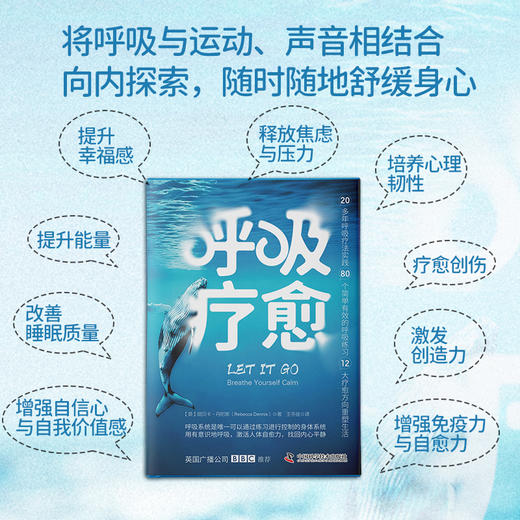 呼吸疗愈：通过有意识地呼吸，激活身体自愈力，找回内心平静（微反应科学研究院院长姜振宇、BBC、Vogue力荐）——刘亿蔓老师推荐 商品图1