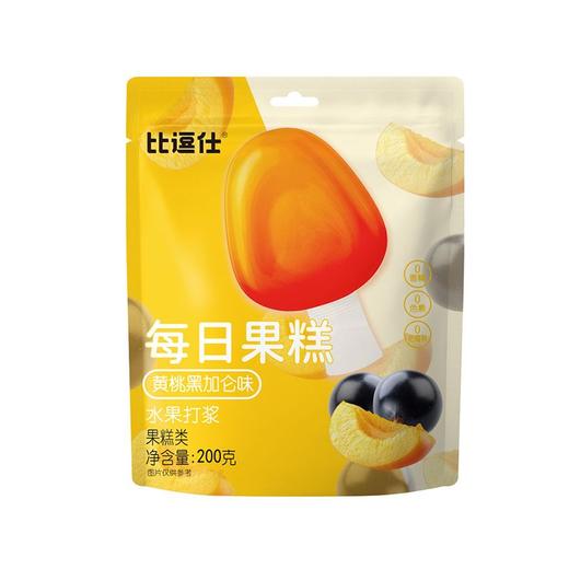 比逗仕200g黄桃黑加仑味每日果糕 商品图0