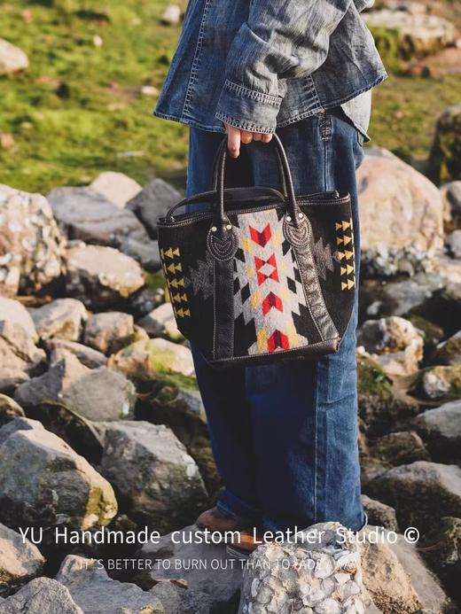 YU LEATHER/NA22ST/纳瓦霍小托特 商品图3