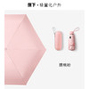 蕉下 胶囊系列黑胶五折伞-纯色橄榄灰、夜苍蓝、腮桃粉、青石黑_x000b_ 商品缩略图0