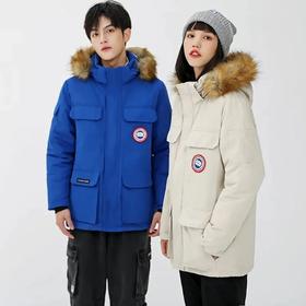 大鹅同款户外工装羽绒服 蓬松保暖 云感轻盈 御寒防风 