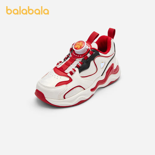 巴拉巴拉童鞋儿童运动鞋女童老爹鞋2025春季新红色新年鞋子拜年鞋 商品图0