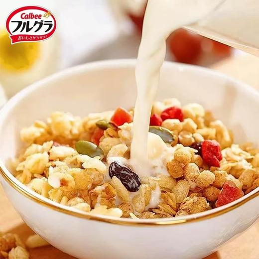 日本进口Calbee卡乐比富果乐水果麦片450ml 商品图2