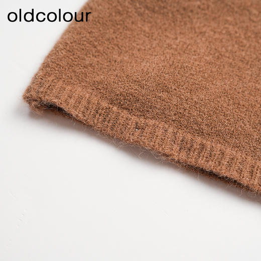 oldcolour春秋款气质宽松显瘦吊带针织连衣裙女DM39106158 商品图4