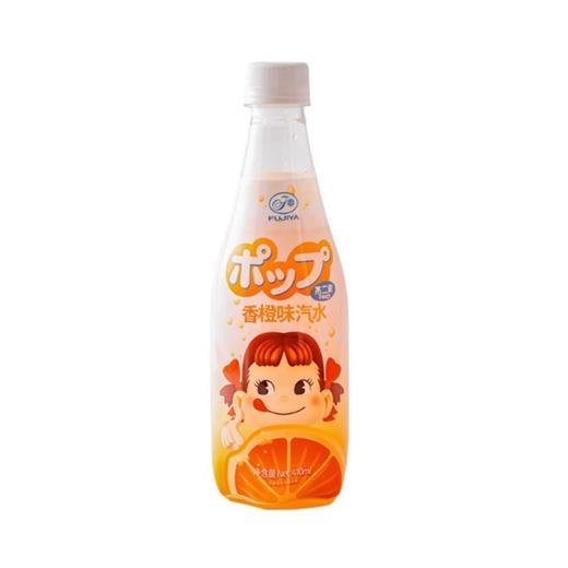 不二家FUJIYA 香橙味汽水 410ml/瓶 商品图1