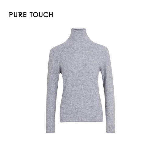 pure touch女士100%绵羊毛高领柔软舒适针织衫1302244419 商品图4