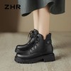ZHR则则经典多巴胺马丁靴2024新厚底轻便法式小短靴简约时装女靴 商品缩略图6